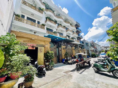 hẻm xe tải 355m2 4 tầng 12 CHDV Phan Anh, BTĐ, Bình Tân  thuê 50tr/tg