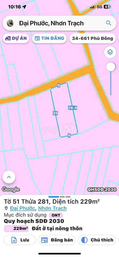 Hiện tại e còn *** 1 nền 116m thổ cư cách phà 2km chỉ 1 tỷ 750tr