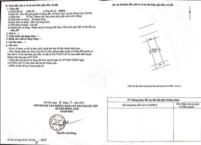 Bán nhanh đất đấu giá Thụy Lâm 87.5m² gần chợ, trường học view TTTM cực hiếm