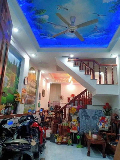 NHÀ HOÀN CÔNG, 61M2 (4.1 x 14.5), NỞ HẬU, HẺM OTTO, DĨ AN, 4 ĐỒNG