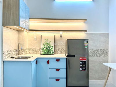 CĂN HỘ 1PN – BAN CÔNG– BẾP TÁCH – FULL NỘI THẤT – NGUYỄN XÍ, BT