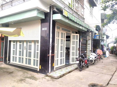 nhà 2 mặt tiền hẻm xe tải bình tân sát quận 6