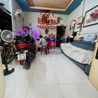 Nhà 1/ Hoà Bình, Tô Hiệu - 34m2 2 tầng - Sổ A4 - Hẻm ~4m - Chỉ 3,9tỷ