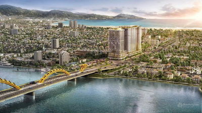 Quỹ căn của CĐT dự án The Legend Đà Nẵng, view sông và cầu Rồng