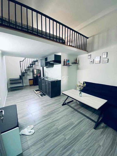 CHO THUÊ CHDV/ DUPLEX GÁC CAO FULL NỘI THẤT + MGR GẦN ĐH VĂN LANG