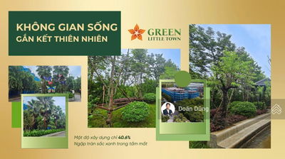 Sở hữu liền kề, nhà phố Green Little trung tâm Gia Lâm - giá 158tr/m2 - ck 7% hỗ trợ lãi suất 0%