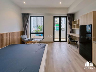 Phòng studio ban công, 1 phòng ngủ gần Rmit, Tôn Đức Thắng Quận 7