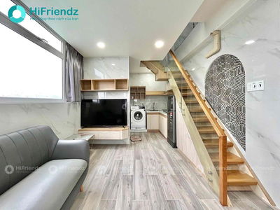 Căn hộ DUPLEX cao cấp_FULL NỘI THẤT_máy giặt riêng ngay MEGA BÌNH PHÚ