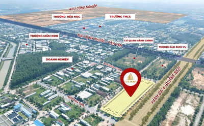 BÁN ĐẤT MẶT TIỀN ĐƯỜNG VÀNH ĐAI 4 – KHU ĐÔ THỊ CÔNG NGHIỆP MỸ PHƯỚC 3