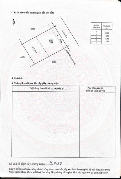 ĐẤT ĐẸP CHÍNH CHỦ CẦN BÁN Tại khu phố 5, Phường Minh Hưng, Đồng Nai