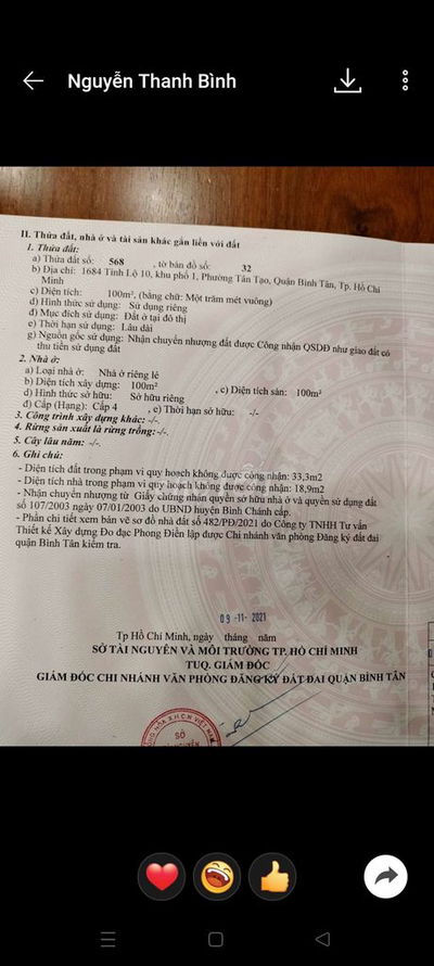 Nhà tỉnh lộ 10 cần bán