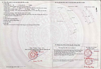 Đất vườn ( 2477 m2 sổ đỏ )