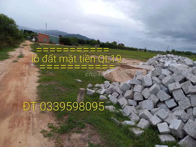 Ngộp bán đất Mặt tiền QL19B đối diện Cụm CN CÁT NHƠN, Phù cát, B Định
