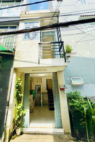 🔴 Nhà 2 tầng nở hậu hẻm 4m Âu Dương Lân P3Q8. Giá 1,88 tỷ TL