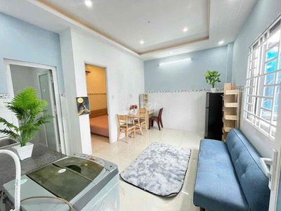 Căn Hộ 1PN 45m2 Có Ban Công FullNT Có Thang Máy Gần Cầu Kinh Thanh Đa