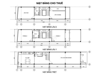 Cho thuê nhà Mặt tiền cải tạo mới Tiện Kinh doanh và Ở