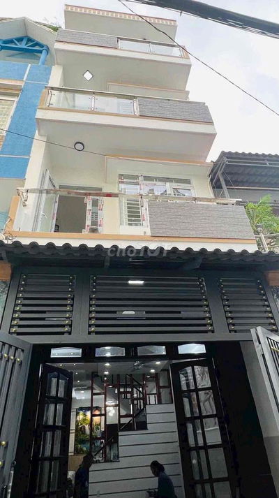 4 Tầng, DT 52m2 (4x13)- Giá nhỉnh 5 Tỷ, Gò Xoài (B.Tân) Giáp Tân Phú,