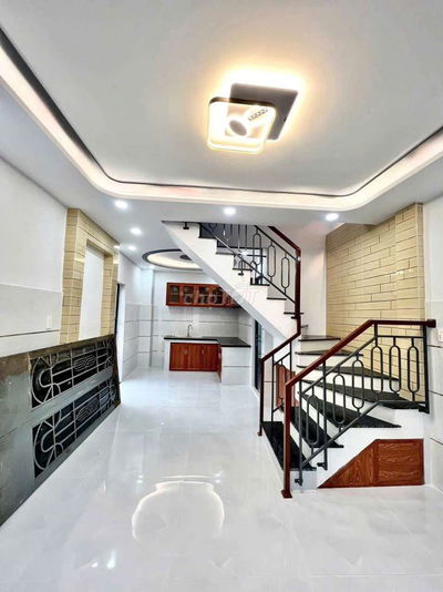 NHÀ SHR SÁT 4 XÃ GIÁP TÂN PHÚ Q6, Q11, 4X8M, 1LẦU, 2PN, 2WC