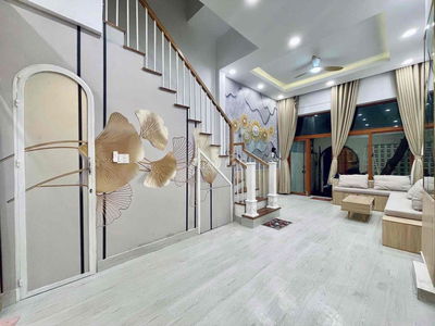 Nhà 1 Trệt 2 Lầu 3PN 4x17m Mặt Tiền Hẻm Xe Hơi Lâm Văn Bền Quận 7