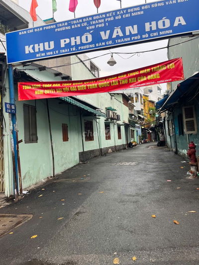 Cho Thuê Nhà Nguyên Căn Hẻm 166/Lý Thái Tổ P1 Q3 3x10m 1T 2L ST 2PN 3W