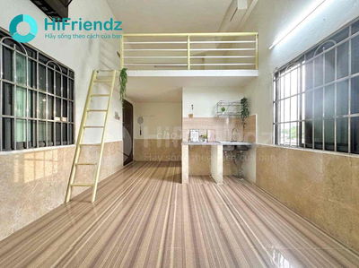 Phòng trọ sinh viên gác cao ngay Cd Công Thương, Kinh Tế Đối Ngoại Q9