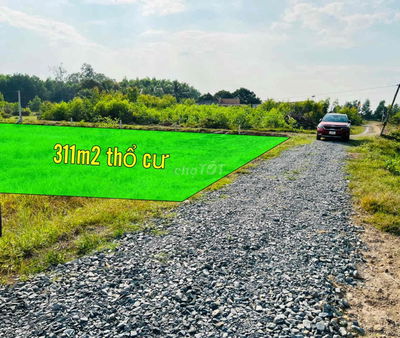 Sang tên sổ 311m2 thổ cư, không cần trả trước. Ngân hàng hỗ trợ 100%