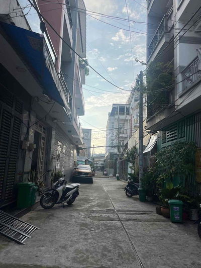 HẺM OTO 7M - NGANG HIẾM 5M X 15M NỞ HẬU 10M - KHU CAO TẦNG