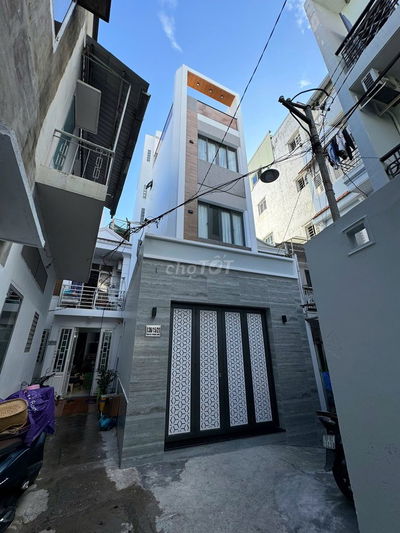 NHÀ XÂY MỚI HXH NGUYỄN THƯỢNG HIỀN.P1.GÒ VẤP.3 LẦU.4PN. GIÁ 7,2 TỶ