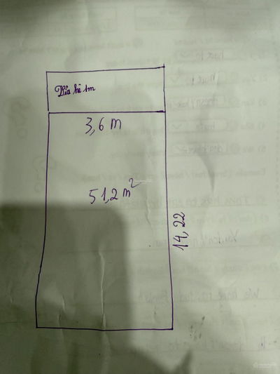 CẦN BÁN GẤP MẢNH DẤT TẶNG NHÀ 51.2m2 PHÂN LỒ VỈA HÈ HOÀNG QUỐC VIỆT BÁN NHANH LH 0922 693 ***