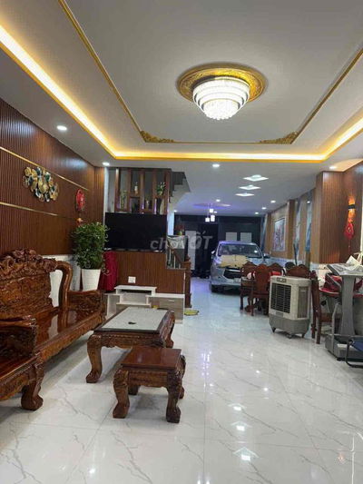 🏡NHÀ 2 MẶT TIỀN 5x17m -1 SẸT TRẦN THỊ NĂM – HẺM XE HƠI 6M, 4 PN, Q12