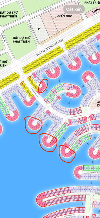 Bán biệt thự đơn lập Vinhomes Green Paradise, DT 450.6m2. Giá chỉ 51 tỷ ( 113tr/m2)