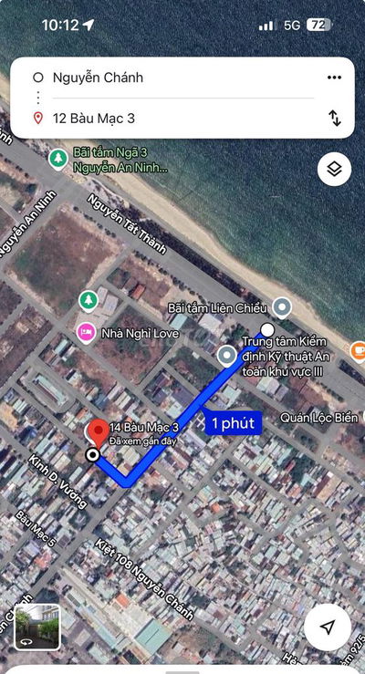BÁN LÔ ĐẤT BIỆT THỰ SÁT BIỂN NGUYỄN TẤT THÀNH - ĐÀ NẴNG