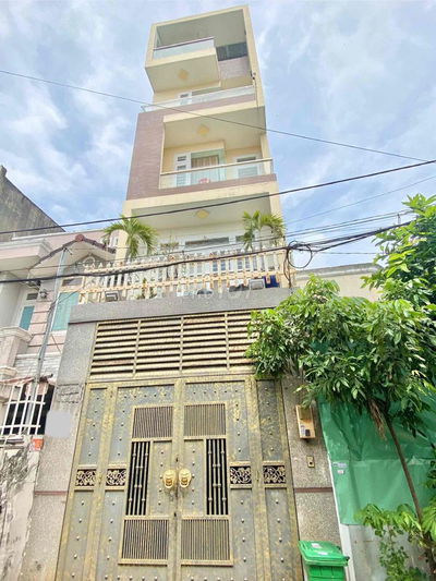 Nhà 5 TẦNG, đường Gò Xoài, 4x11.8M, Sàn 216M2–4 Phòng, hẻm Xe Hơi.