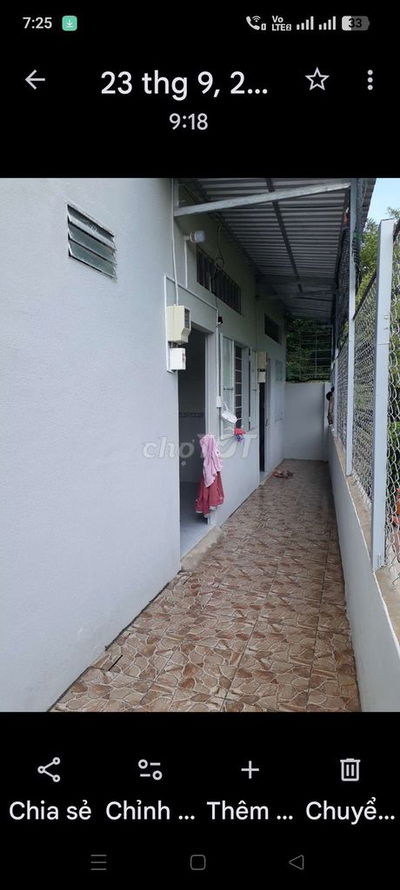 Cho thuê phòng trọ gần chợ chiều tân thạnh đông