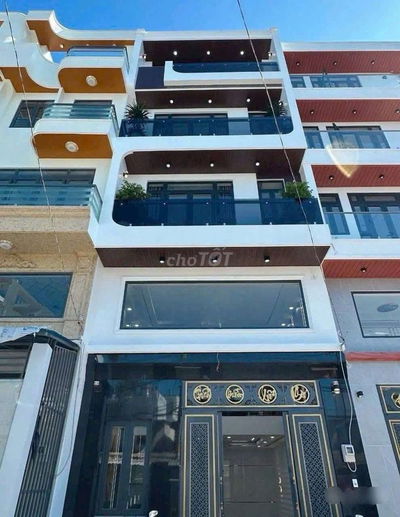 Nhà 1 sẹc hương lộ 2 dt 4x16m lửng 3 lầu 6pn,5wc