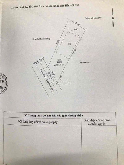 Bán Lô Đất 1300m2 Mặt Tiền Bùi Quốc Khánh - Chánh Nghĩa