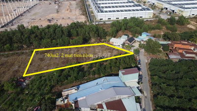 18m ngang 2 mặt tiền nhựa. Ngay KCN Phước Đông. 2,85 tỷ