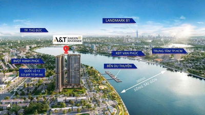 GIỎ HÀNG ĐỢT 1 TRỰC TIẾP CĐT A&T SAIGON RIVERSIDE - VIEW SÔNG LANDMARK81 - FULL CHIẾT KHẤU ƯU ĐÃI