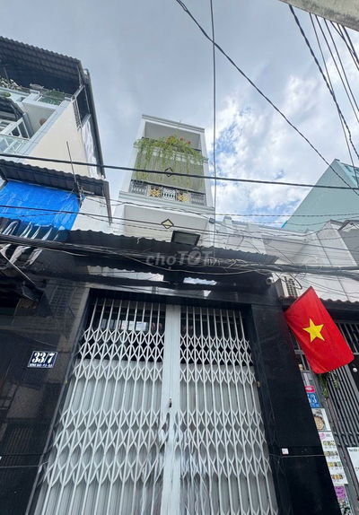 Nhà hẻm Bông Sao ngay chợ 2 lầu + ST sổ hồng