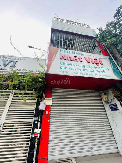 CHÍNH CHỦ BÁN MẶT TIỀN 475 XVNT 9.8 TỶ HH 200 TR