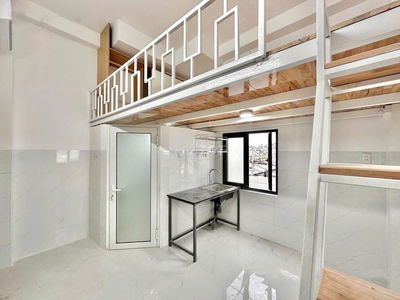 PHÒNG TRỌ DUPLEX GÁC CAO - THANG MÁY - RA VÀO VÂN TAY. GIÁ: 3TR/THÁNG