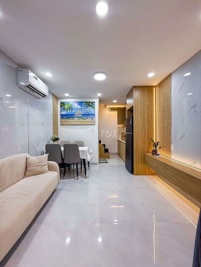 Siêu phâm 3 tầng Nguyễn Hữu Cảnh.2 PN.3WC. Full Nội Thất Cạnh Quận 1