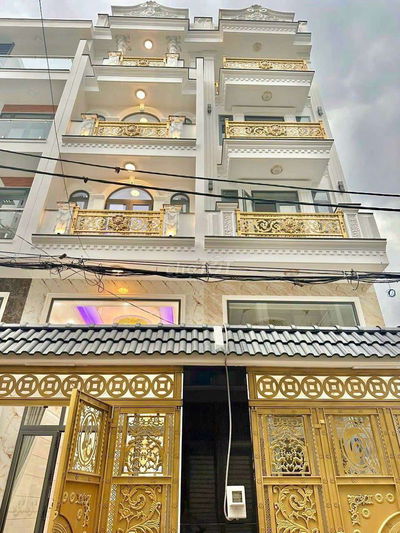 Nhà mới xây 4 x 17 có 5pn 6wc sân thượng= gần bệnh viện bệnh bình tân