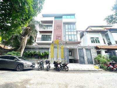 BIỆT THỰ VĂN PHÒNG KHU ĐÔ THỊ AN PHÚ - HẦM 3 LẦU SÀN TRỐNG