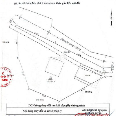 Chủ kẹt tiền cần để lại lô đất lớn 2589,3m2 liền kề VĐ3 có TL