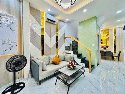 💥BÌNH THẠNH SÁT QUẬN 1-CHỈ 4,7 Tỉ- NGANG 8m THOÁNG MÁT  🌟Tặng nội thất