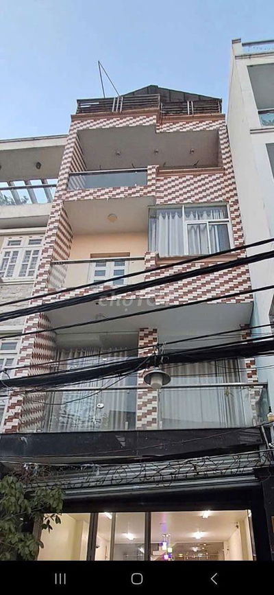 Bán nhà 45/1 Trần Thái Tông,Trệt 3 Lầu DT 4,5x18 nở hậu 5m