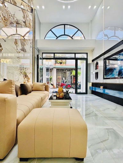 BÁN NHÀ ĐẸP,HẺM 4M ÔTÔ VÀO NHÀ, 60M², GẦN CV LÀNG HOA, LÊ VĂN THỌ,P11,