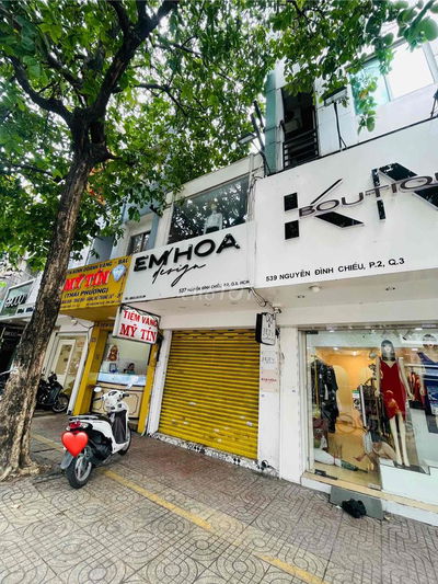 mặt tiền đường Nguyễn đình chiểu quận 3 diện tích 31m2