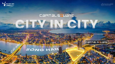SỞ HỮU CAPITAL SQUARE  CHỈ CÒN VÀI CĂN GIÁ TỐT NHẤT THỊ TRƯỜNG, HỖ TRỢ VAY 70%, LS 0% 24 THÁNG